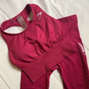 Gymshark Energy + Seamless Leggings and Crop Top
